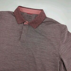 UNTUCKit Hannifer Polo Shirt Mens XL Knit Short Sleeve Performance Golf